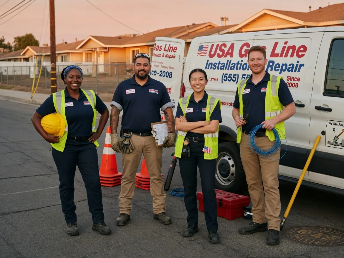 Gas Line Installation company in Angelus Oaks, CA
